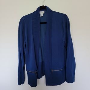 Deep Blue Carmen Cardigan